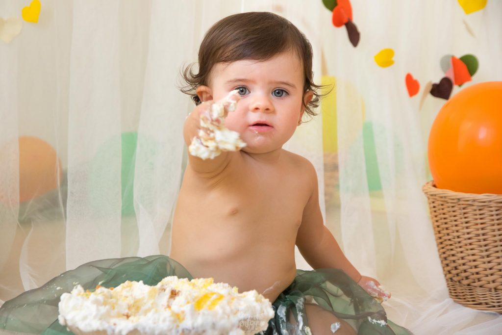 Smash Cake en Valencia invitación al primer cumpleaños